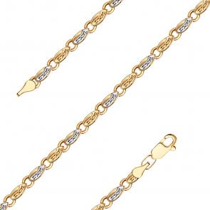 Золотой браслет плетение Фантазийное МАГНАТ МА 023104 фото